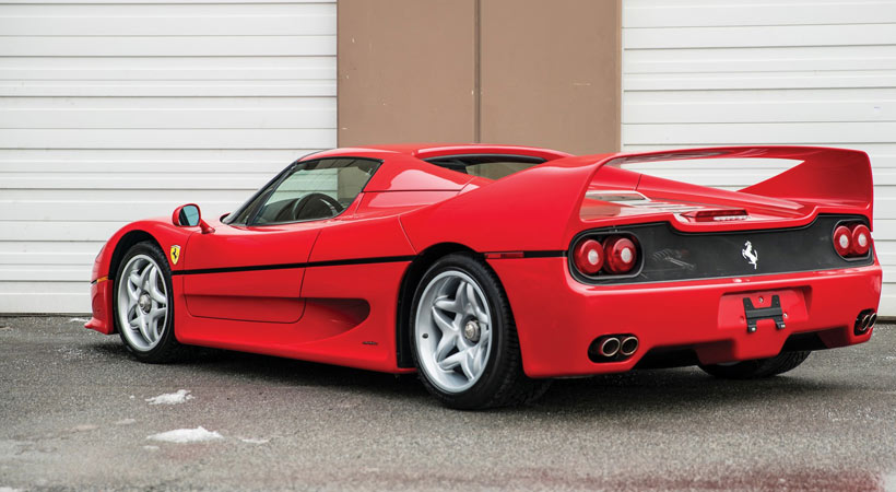 Ferrari F50 1995 que fuera de Mike Tyson