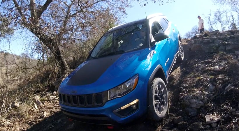 Test Drive Jeep Compass 2017 off-road extremo en Texas