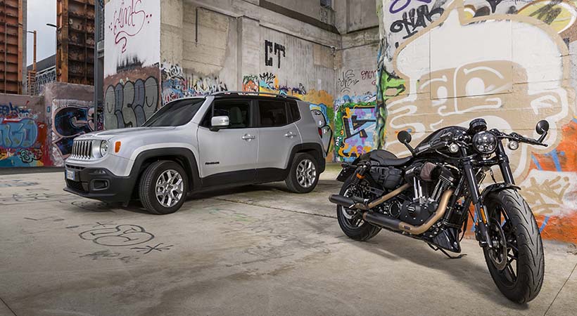 Harley-Davidson y Jeep