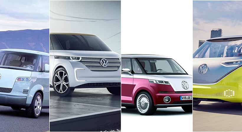 Nuevo Volkswagen Microbús, Volkswagen I.D. Buzz concept, Volkswagen BUDD-e concept, Volkswagen Microbús concept, Volkswagen Bulli Concept
