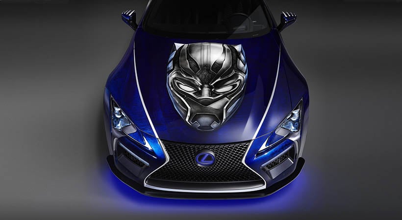 Lexus LC Inspiration Series 2018, The Black Panther Inspired Lexus LC, SEMA Show, Lexus