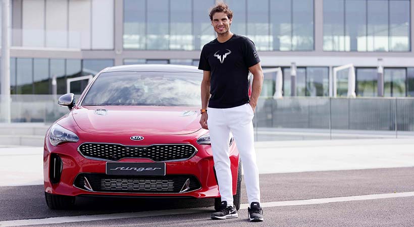 Test Drive Kia Stinger 2018 con Rafa Nadal