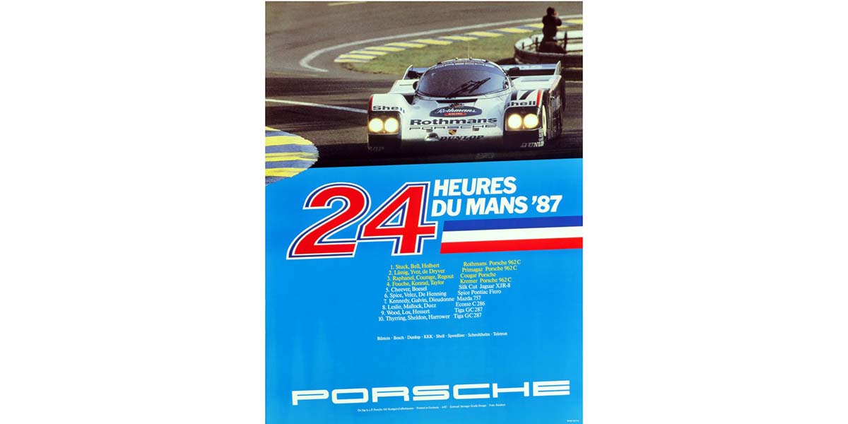 Top 20 hazañas de Porsche en Le Mans