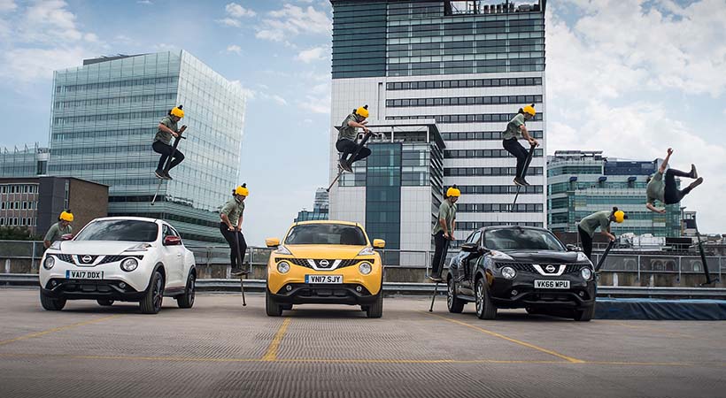 Nissan JukeCam para una aventura en video de 360º
