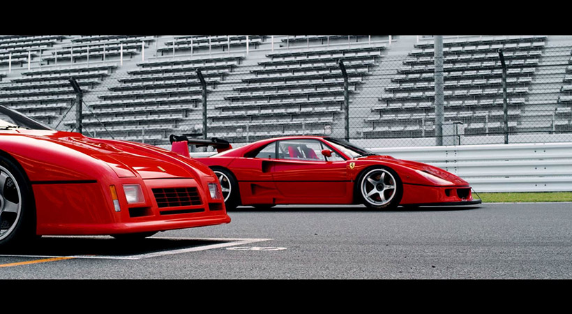 Ferrari F40 LM y GTO Evo