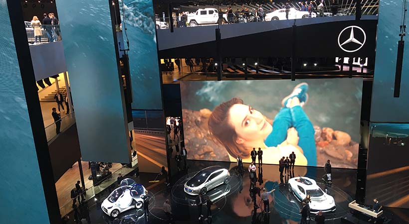 Video Mercedes-Benz Auto Show Frankfurt 2017