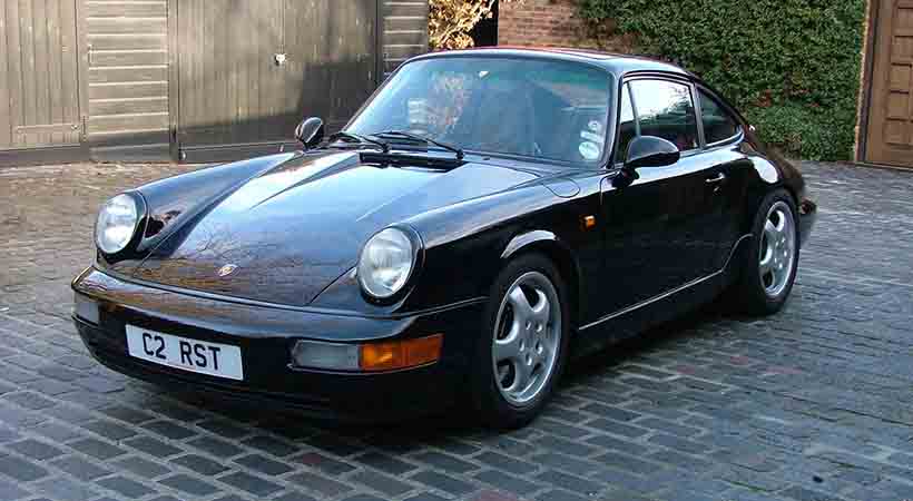 Silverstone Auctions, Porsche Club Gran Bretaña, Porsche 911 Carrera Supersport Targa 1987