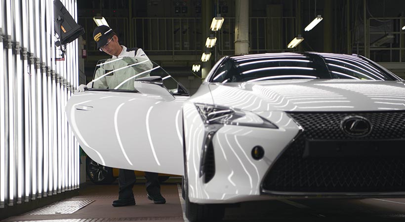 Planta Motomachi de Toyota, donde se fabrica el Lexus LC 500, fábrica Toyota City, Lexus LC 500 fabricación, video Lexus LC 500