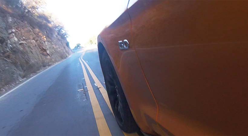 Test Drive Ford Mustang 2018 en Lágtigo Canyon Road