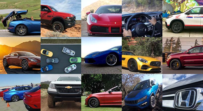 Top 15 Test Drives 2017