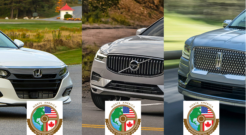Ganadores NACTOY 2018; Auto, Camioneta y Vehículo Utilitario del Año