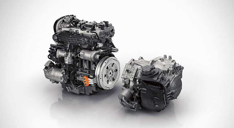 motores de combustión interna Volvo