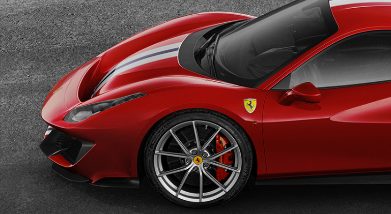 Ferrari 488 Pista 2019, ¿necesita un neumático especial? Autoproyecto