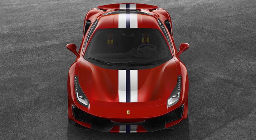 Debut Ferrari 488 Pista