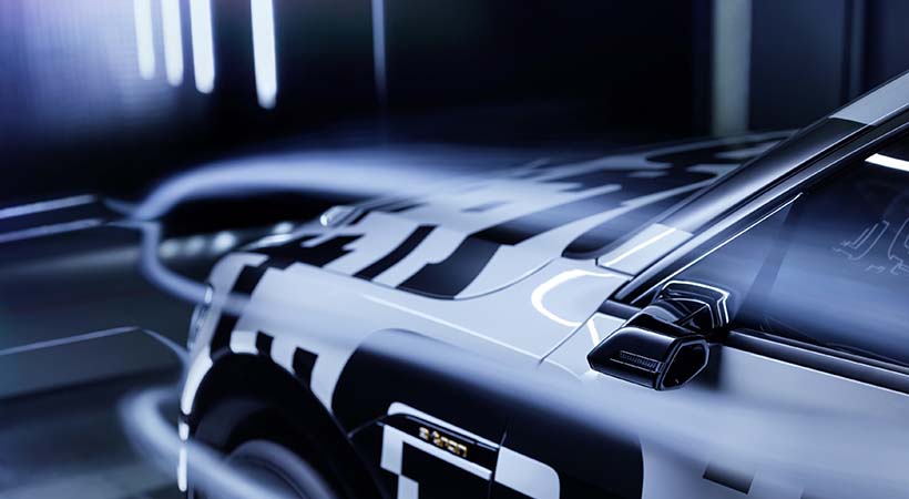 Audi e-tron Prototype en el túnel de viento
