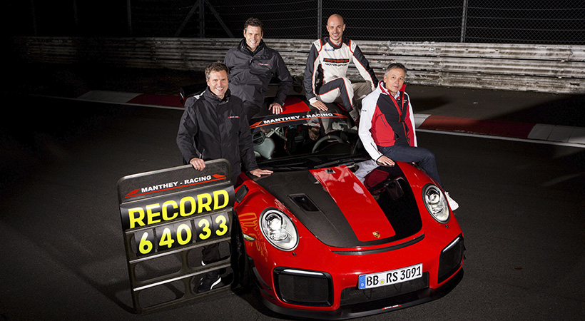 Récord Porsche GT2 RS MR en el Nürburgring Nordschleife