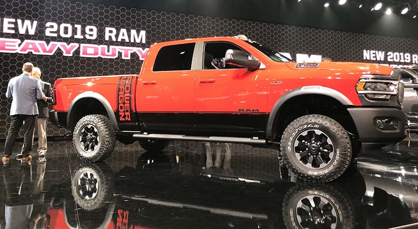 Ram Heavy Duty 2019, poderoso debut en el Auto Show Detroit