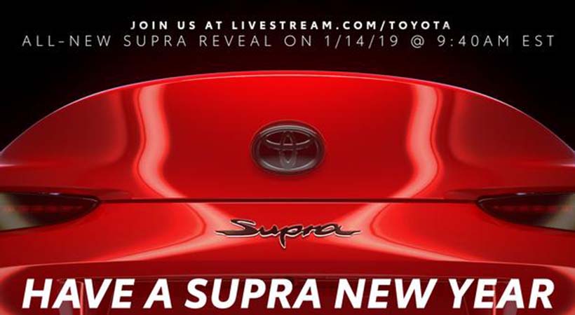 Debut Toyota Supra 2020