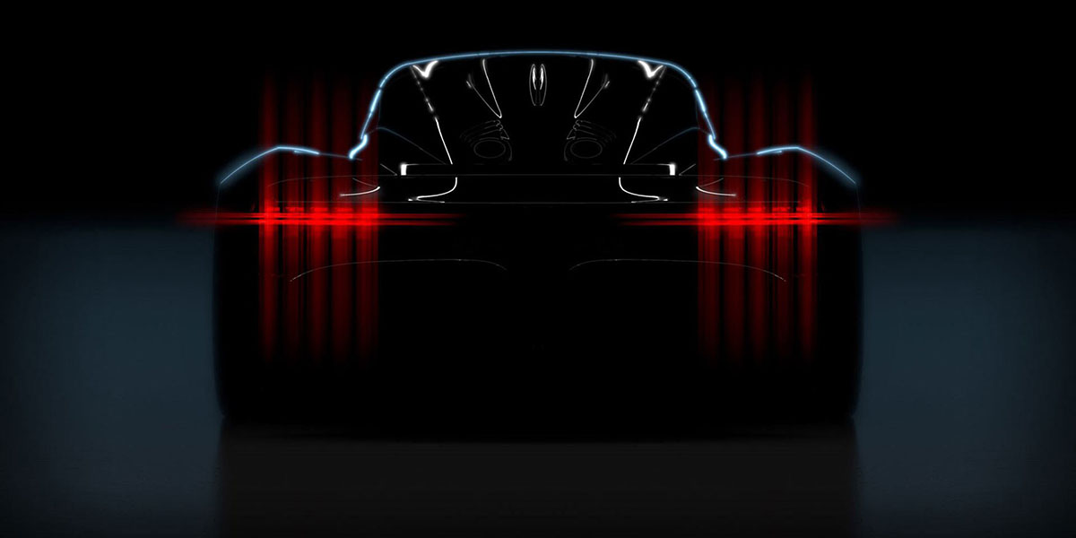 Teaser del Aston Martin Project 003