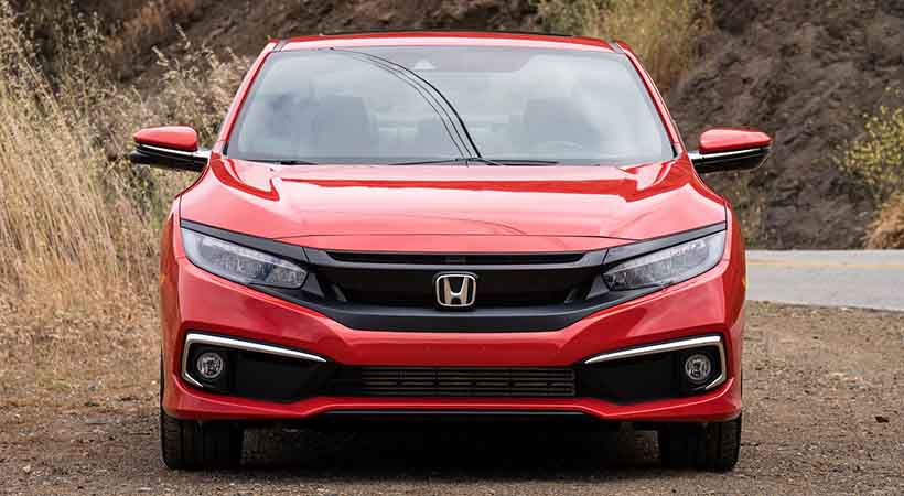 video Honda Civic Touring Coupé 2019