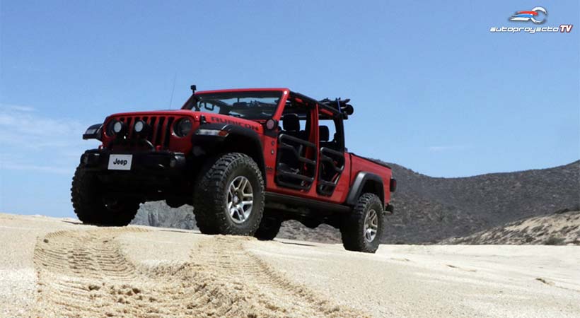 Jeep Gladiator 2020 con Off-road México en Cabo San Lucas