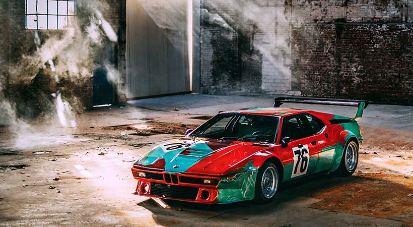 40 aniversario BMW M1 Art Car
